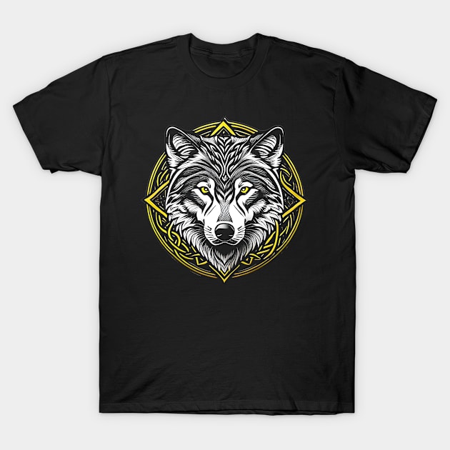 Celtic Wolf T-Shirt by Ireland